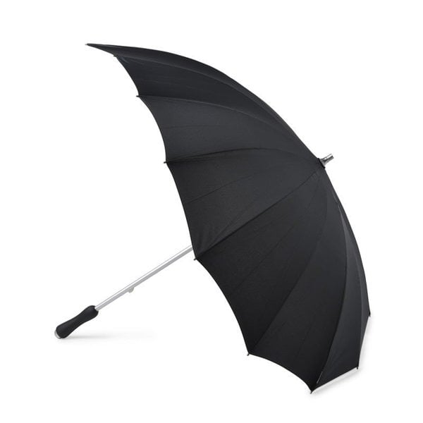 Black Heart Shaped Umbrella Side Canopy