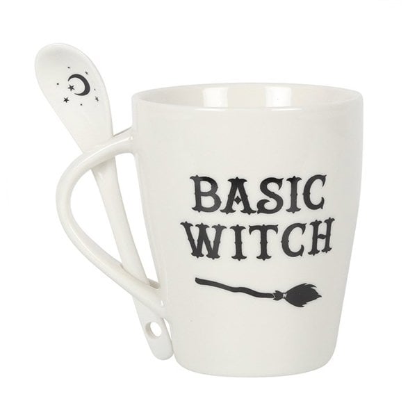 Serano Basic Witch Mug and Spoon Set