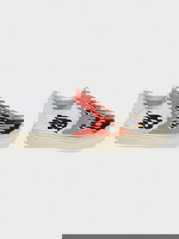 Amiri Flame Canvas Slip-on Sneakers