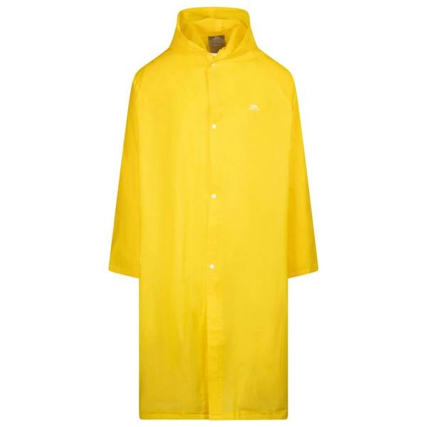 Trespass Unisex Adult It May Rain Packaway Raincoat - Yellow