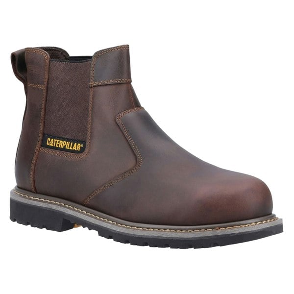 Caterpillar Powerplant Dealer Safety Mens Boots - Brown