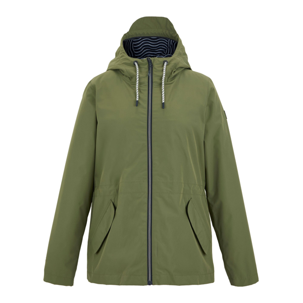 Regatta Womens Bayletta Grid Distress Waterproof Jacket - Four Leaf Clover - Four Leaf Clover - 62% Polyester/38% Recycled Polyester