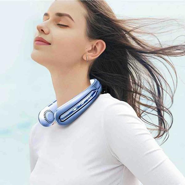 Leaper Portable Neck Fan with Surrounding Cool Air