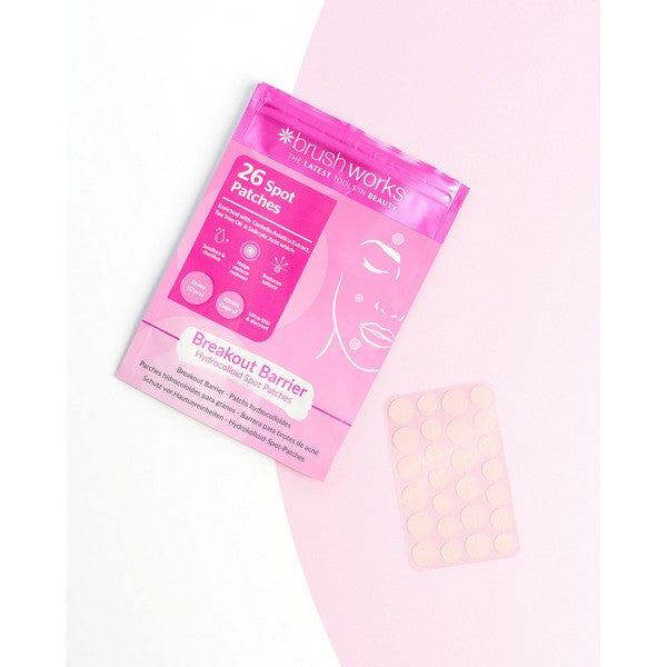 Brushworks Breakout Barrier Hydrocolloid Spot Patches - 26pcs