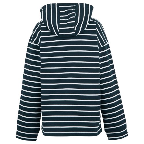 Regatta Womens/Ladies Bayletta II Striped Full Zip Hoodie - Navy/White