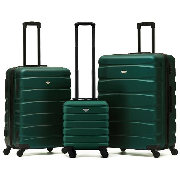 Flight Knight 45x36x20cm Cabin Case with Medium and Large Size Check-in Hold Luggage