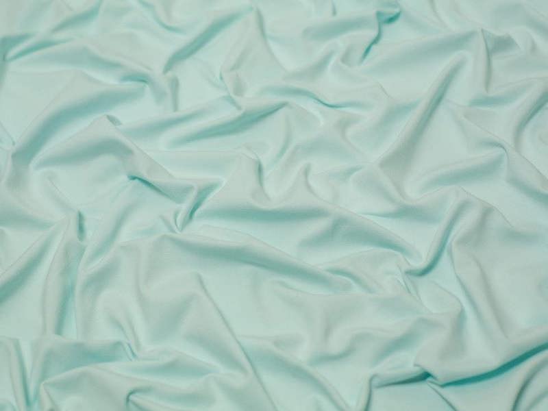Minerva Core Range Minerva Heavy Cotton Jersey Stretch Knit Fabric - Plain Design Dressmaking Fabric, 160 cm / 63" Wide - per metre