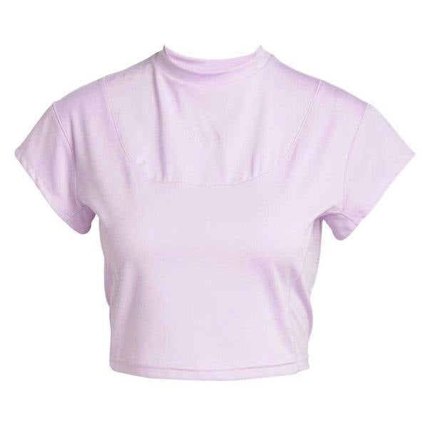 Adidas Womens/Ladies Crop Top - Blooming Lilac - 