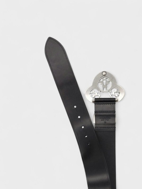 Isabel Marant Adaria Sculptured Buckle Belt Black - Supplied FashionIsabel Marant