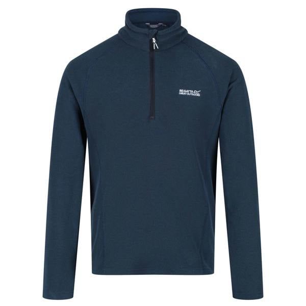 Regatta Great Outdoors Mens Kenger Half Zip Honeycomb Fleece - Moonlight Denim - 