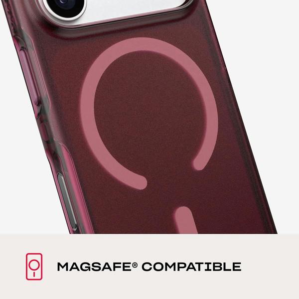 Tech21 Evo Crystal Stain Finish Case with MagSafe for iPhone 17/18 Pro 6.3" Cherry - T21-11653