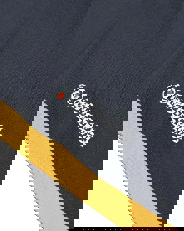 Lambretta Mens Target Ringer Casual Retro SKA Ringer Logo T-Shirt