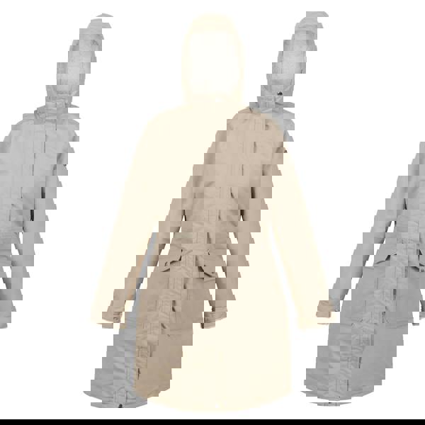 Regatta Womens/Ladies Romine Waterproof Parka - Barleycorn/Light Vanilla