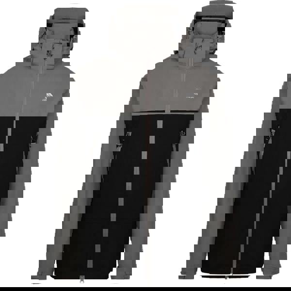 Trespass Mens Fahamore Waterproof Jacket - Storm Grey