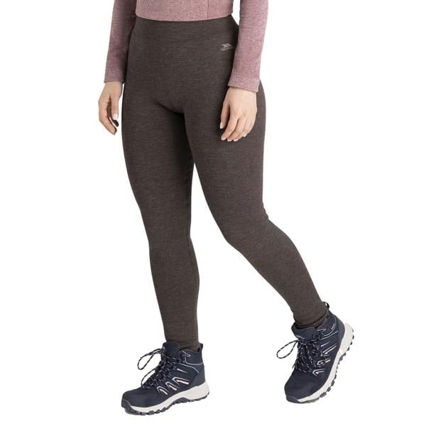 Trespass Womens/Ladies Fuzzy Sherpa Leggings - Grey Marl - 