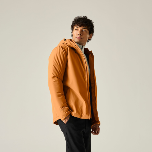 Regatta Mens Frankie Waterproof Insulated Jacket - Rich Tan