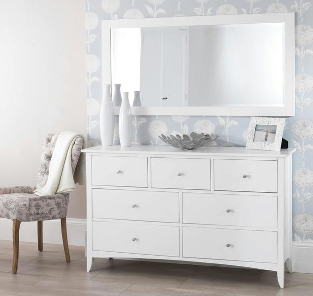 Statement Furniture Edward Hopper Large 3 Over 4 Chest of Drawers Assembled Wide Chest