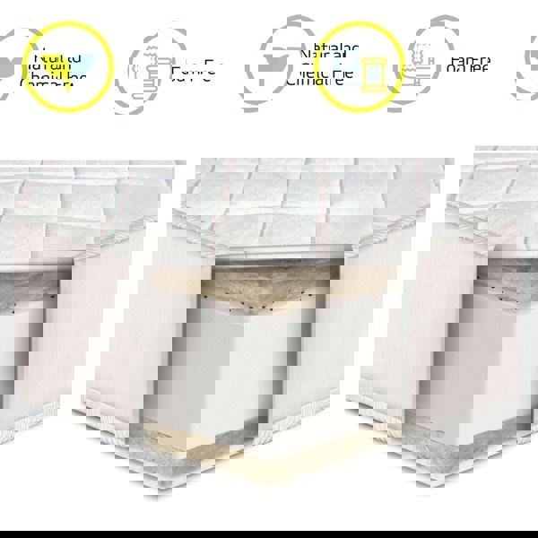 Natural chemical free mattress