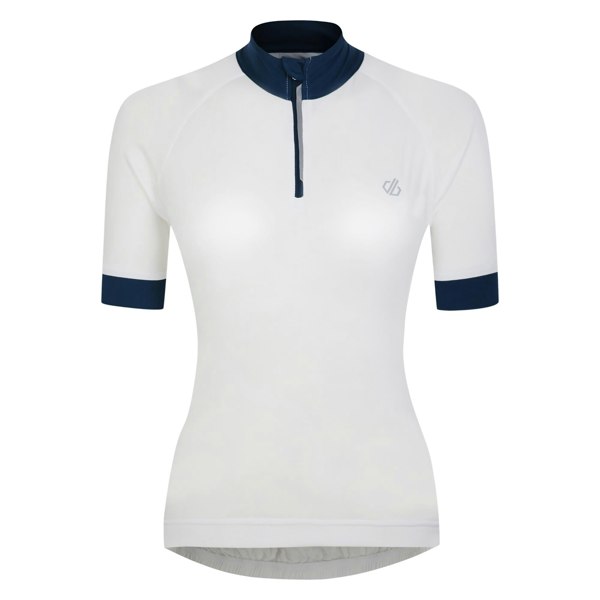 Dare 2B Womens/Ladies Pedal Through It II Jersey - White