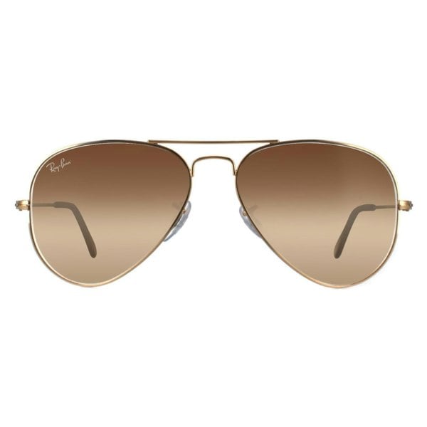 Ray-Ban Sunglasses Aviator RB3025 001/51 Gold Brown Gradient 55mm Small