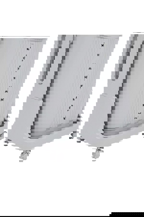 Living and Home 3-Tier Detachable Laundry Basket Fruit Vegetable Storage Rack Kitchen Trolley Cart with Wheels