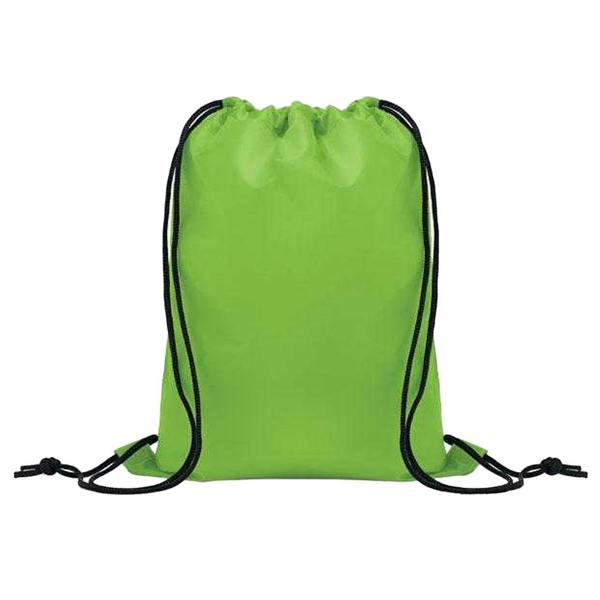MidOcean Childrens/Kids Shoop Drawstring Bag - Lime - 