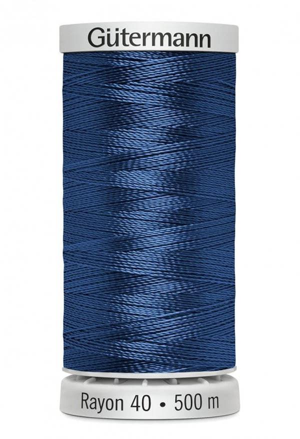 Gutermann No 40 Sulky Rayon Embroidery Thread 500m Rayon Thread Suitable For Embroidery