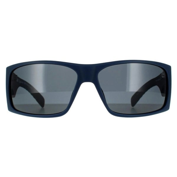 Timberland Sunglasses TB9215 91D Matte Blue Smoke Polarised