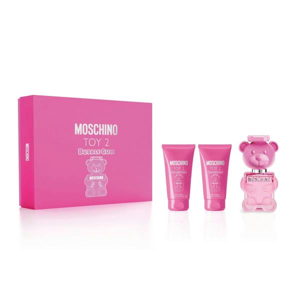 Moschino Toy 2 Bubblegum Gift Set: Eau de Toilette 50ml + Body Lotion + Bath & Shower Gel