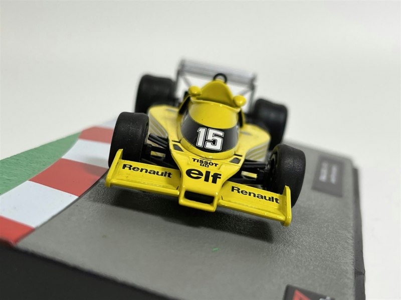 F1 Collection Jean Pierre Jabouille Renault RS01 1977 1:43 Scale