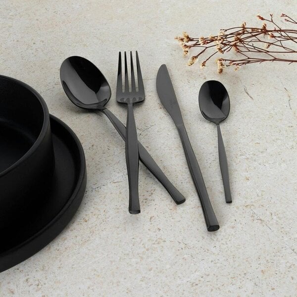 Berlinger Haus 24 Piece Cutlery Set Black BH3066