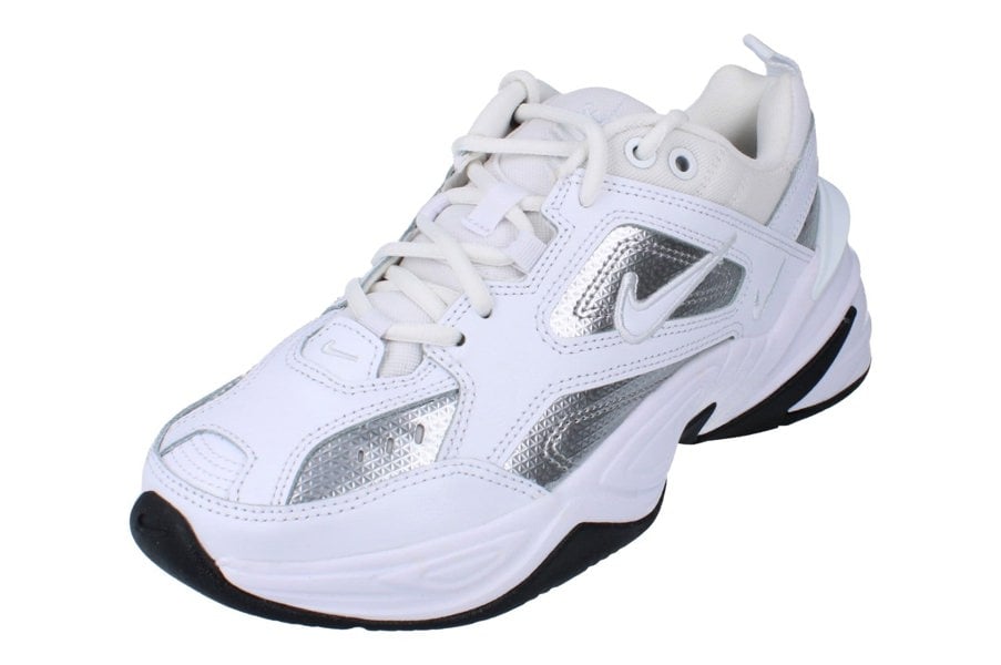 Nike Womens M2K Tekno Essential Trainers Cj9583  100 - White Metallic Silver 100 - Photo 0