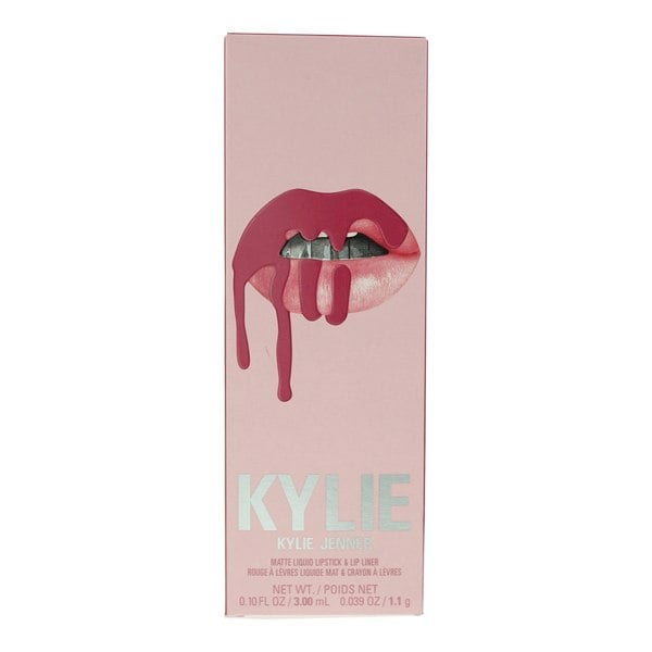 Kylie By Kylie Jenner Matte Lip Kit 102 Extraordinary 2 Piece Gift Set: Liquid Lipstick 3ml - Lip Liner 1.1g