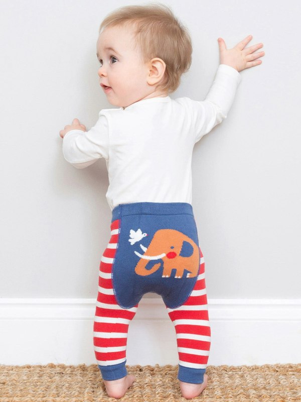 Kite Baby Organic Woolly And Dove Knit Leggings
