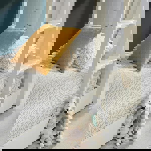 Bedmaster Snowdon White Three Tier Bunk Bed Triple Sleeper