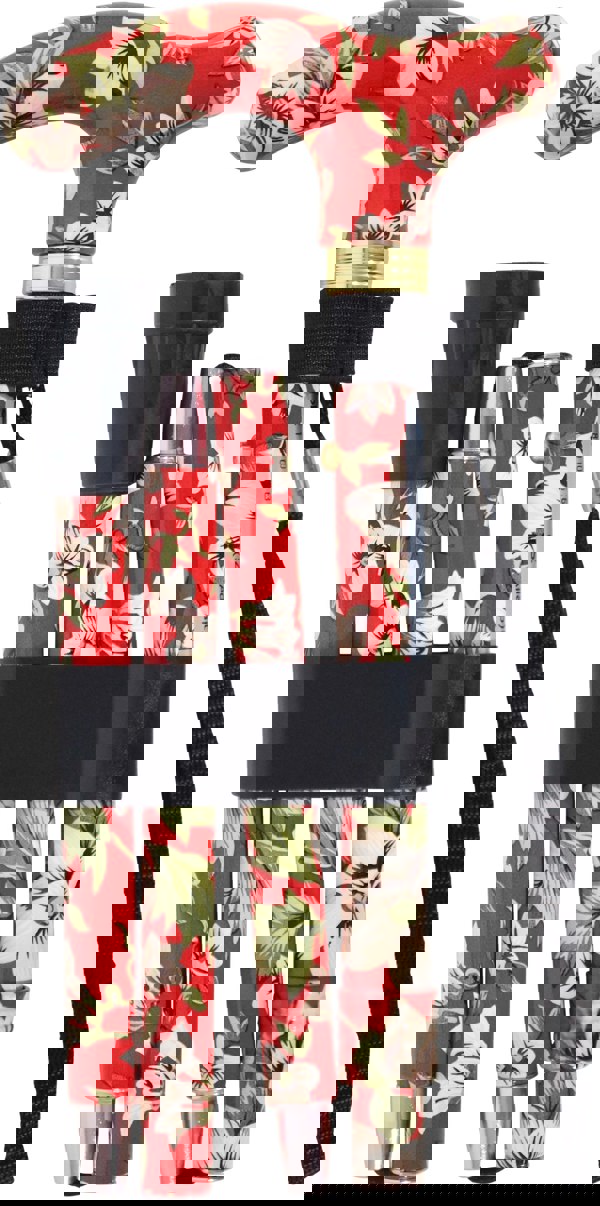 Aidapt Folding Walking Stick Rouge