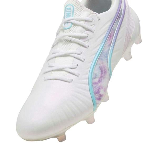 Puma Womens/Ladies King Ultimate Brilliance Artificial Ground Football Boots - White - 