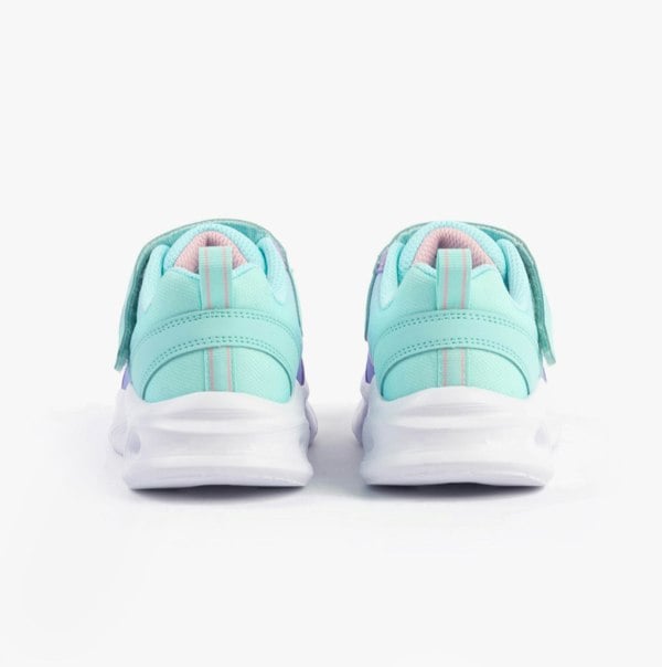 Skechers SKECHERS SOLA GLOW - OMBRE DELUXE Girls Trainers Multicoloured