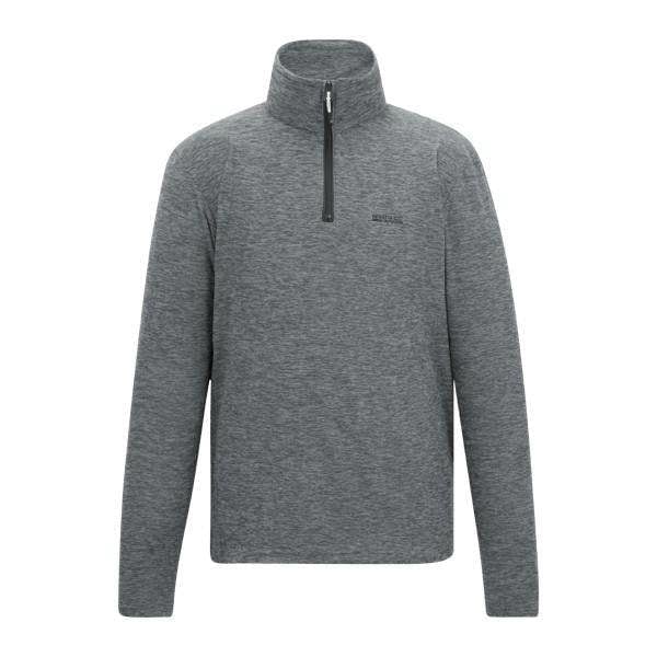 Regatta Mens Thompson Marl Half Zip Fleece Jacket - Iceberg