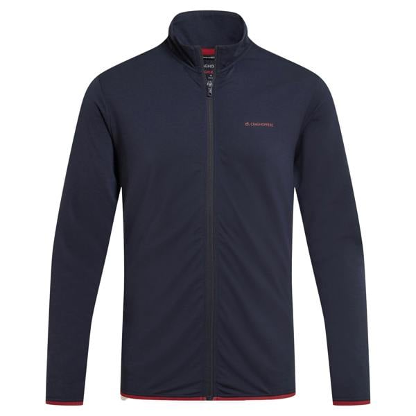 Craghoppers Mens Copthorne Nosilife Full Zip Golf Fleece Jacket - Blue Navy - 