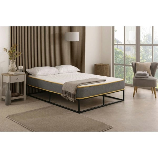 The Foam People The Saffron Comfort All Foam Mattress – 8" Deep Memory & Supportive Foam