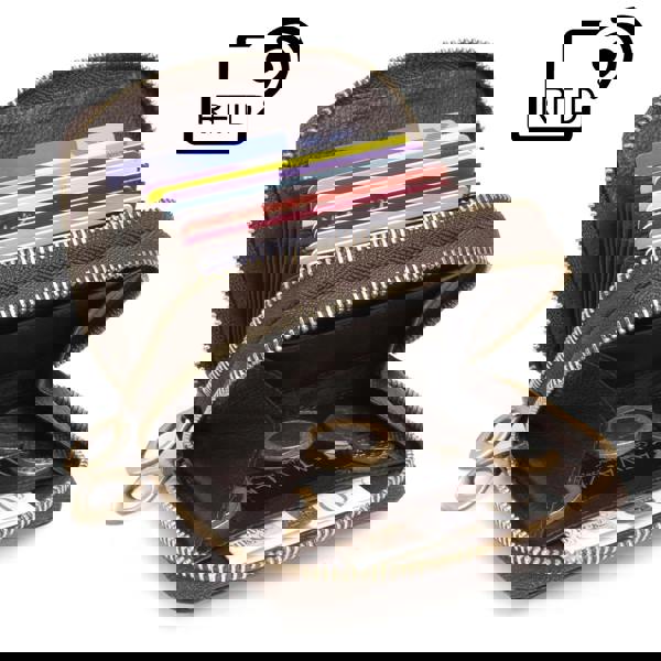 Catwalk Collection Handbags Isla - Concertina Purse