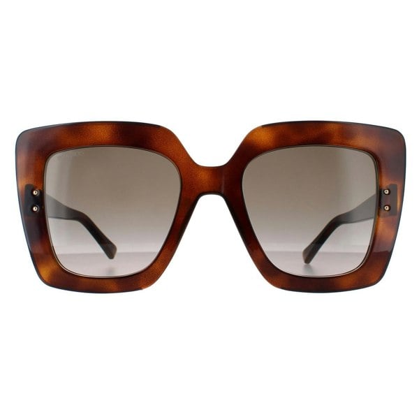 Jimmy Choo Sunglasses AURI/G/S 086 HA Havana Brown Gradient