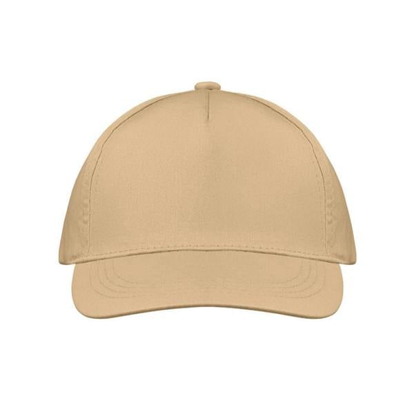 MidOcean Buzz 5 Panel Baseball Cap - Ivory - 
