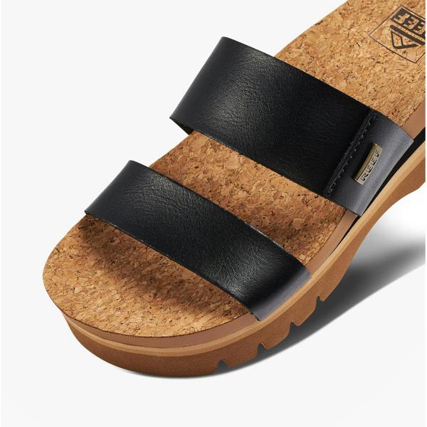 Reef CUSHION VISTA Platform Sandals Platform Sandals in Black