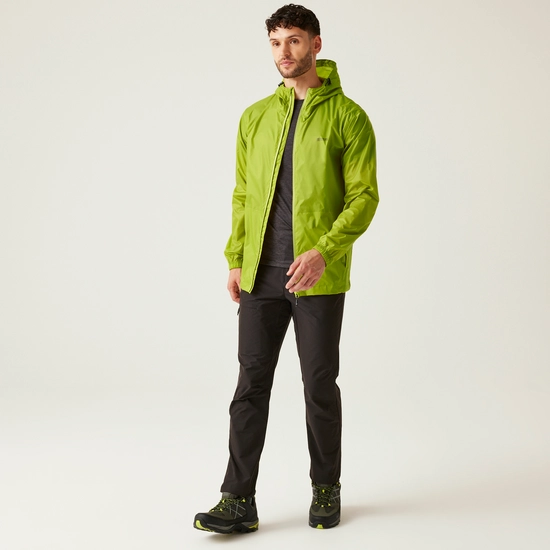 Regatta Mens Pack It III Waterproof Jacket - Grenoble Green