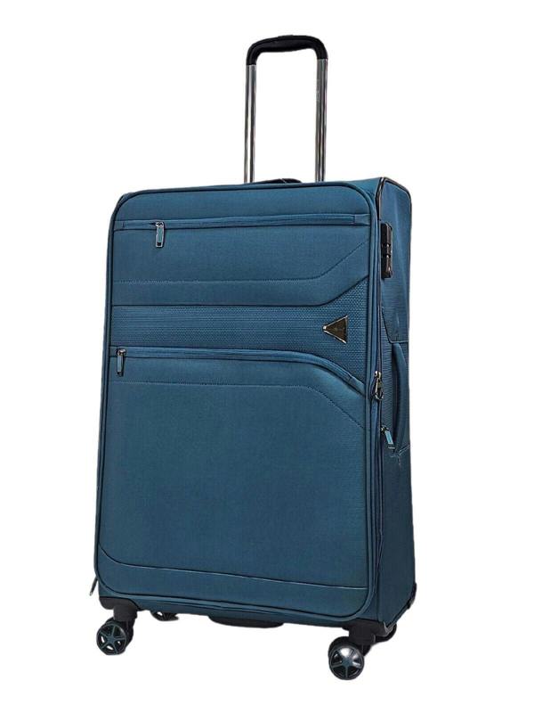 Snowball Lightweight Soft  Dual 4 Wheel Luggage Suitcases