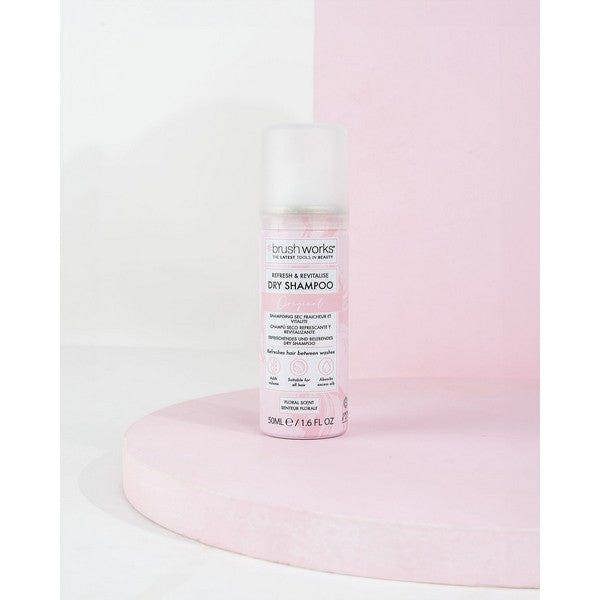 Brushworks Refresh & Revitalise Floral Dry Shampoo - 50ml