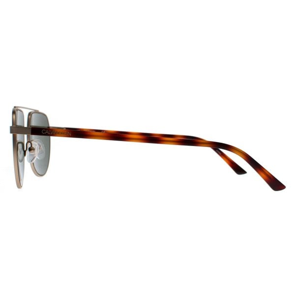 Calvin Klein Sunglasses CK20301S 716 Matte Light Gold Green