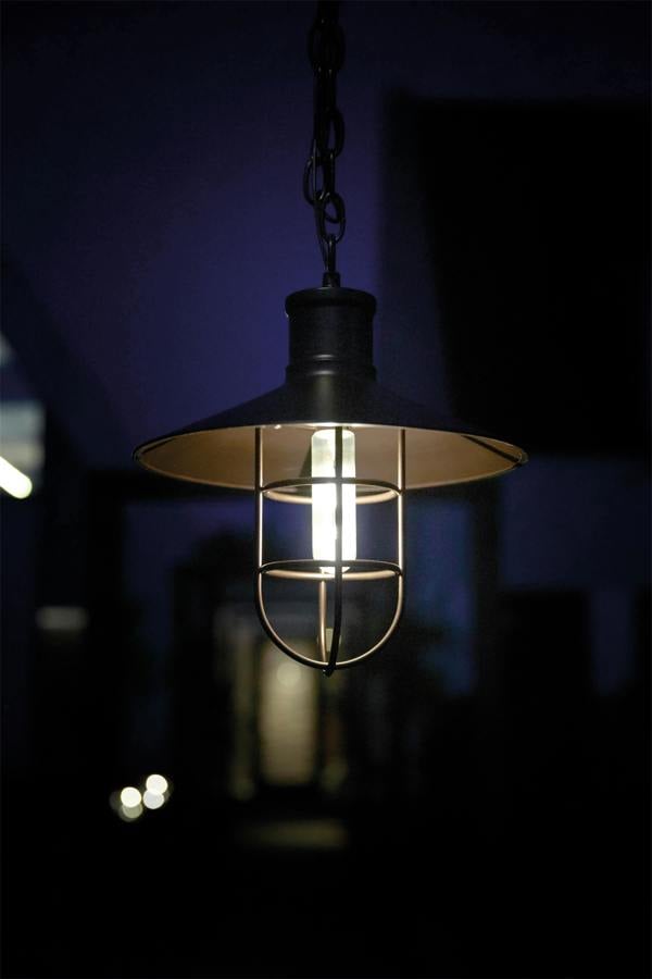 Luxform Solar Caledon Bronze Hanging Light